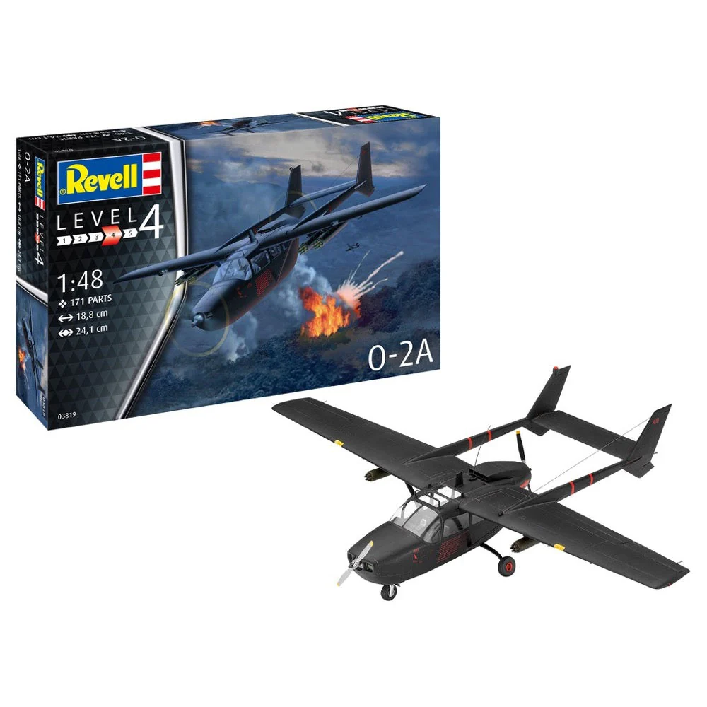 Revell 03819 1/48 O-2A Skymaster - Image 2