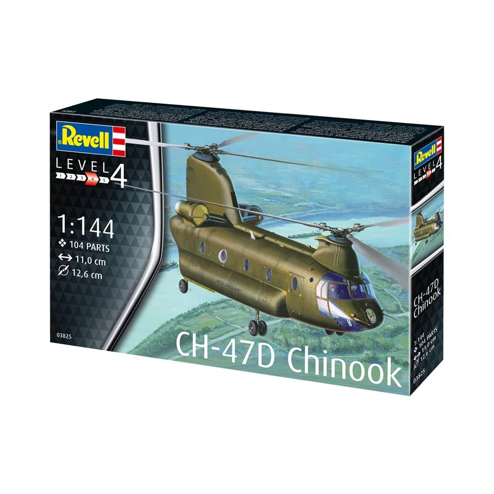 Revell 03825 1/144 CH-47D Chinook - Image 3