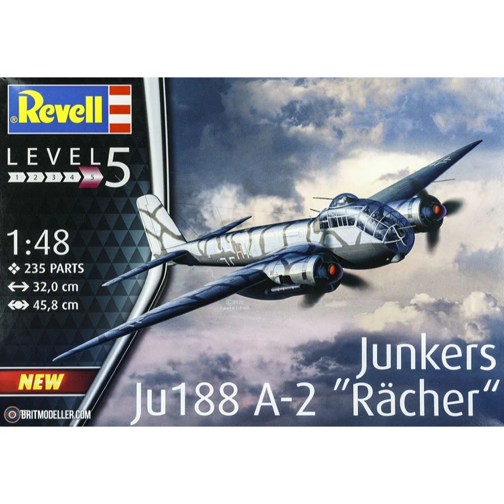Revell 03855 1/48 Junkers Ju-188A-1 Racher - Image 9