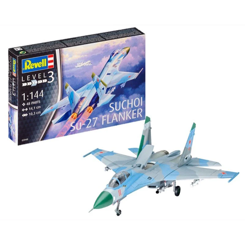 Revell 03948 1/144 Sukhoi Su-27 Flanker - Image 2