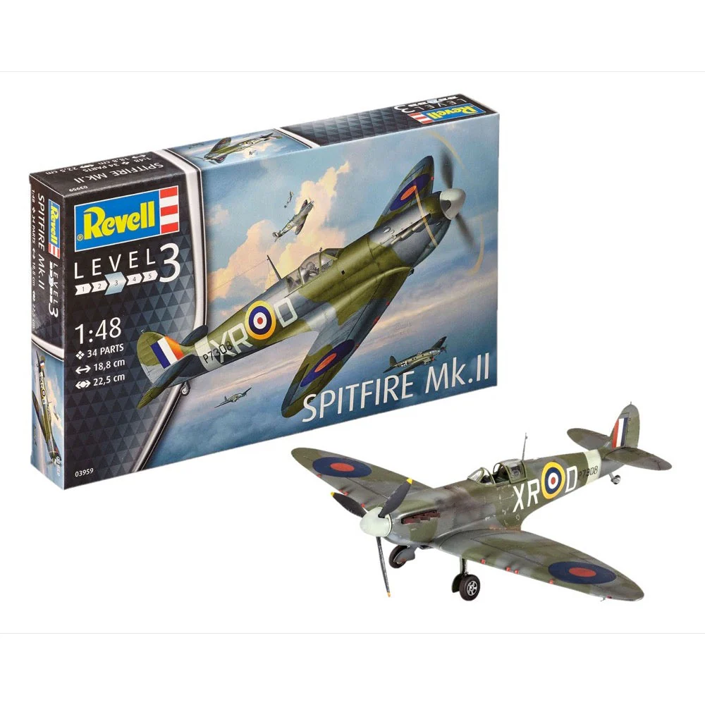 Revell 03959 1/48 Supermarine Spitfire Mk II - Image 3