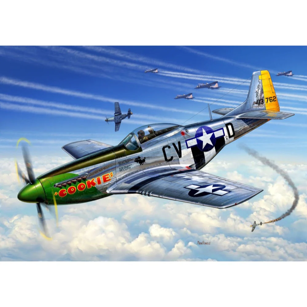 Revell 04148 1/72 P-51D Mustang - Image 6
