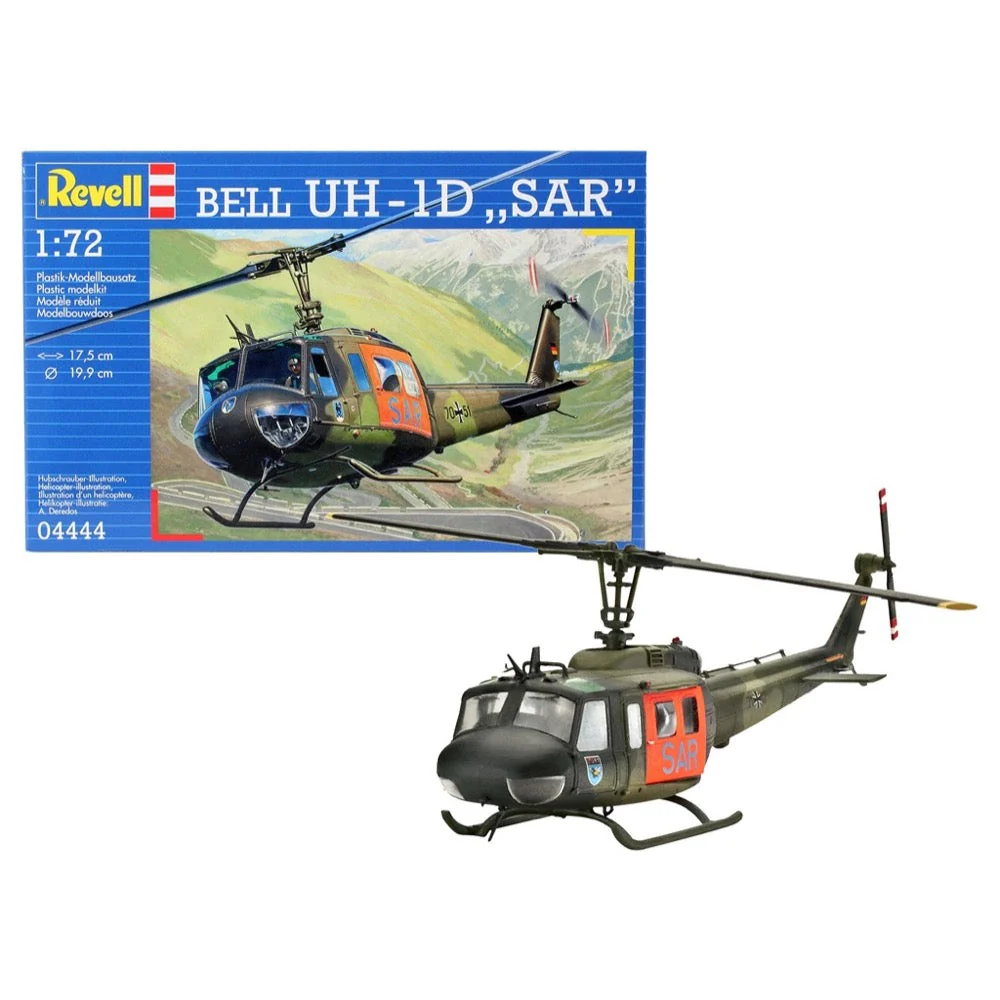 Revell 04444 1/72 Bell UH-1D Heer - Image 4