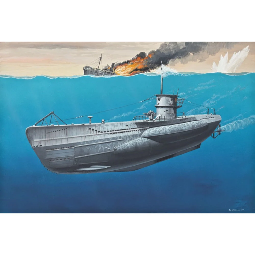Revell 05093 1/350 U-Boat Type VII C - Image 7