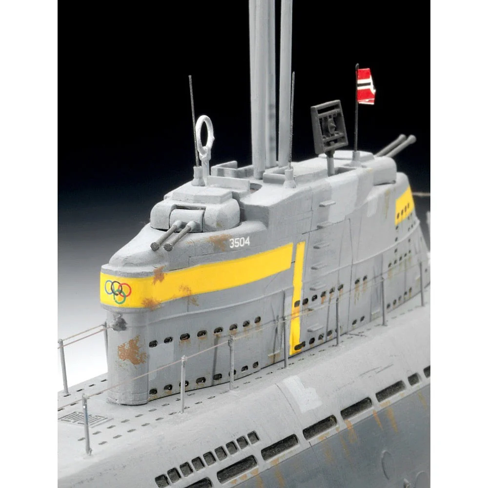 Revell 05177 1/144 German Submarine Type XXI - Image 5