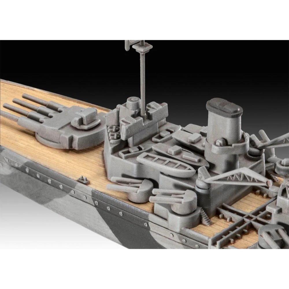 Revell 05182 1/1200 Battleship HMS Duke of York - Image 6