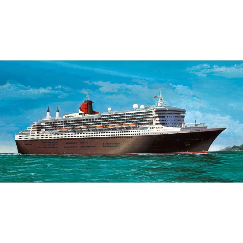 Revell 05199 1/400 Ocean Liner Queen Mary 2 (Platinum Edition) - Image 2