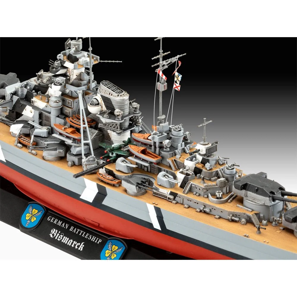 Revell 05637 1/700-1/1200 The Legendary Bismarck - Image 6