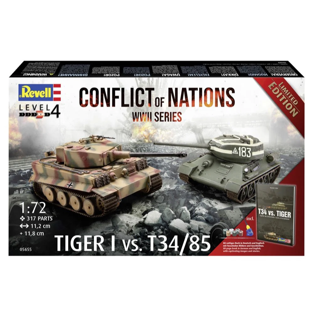 Revell 05655 1/72 Exclusive Edition Conflict of Nations Series Gift Set - Image 4