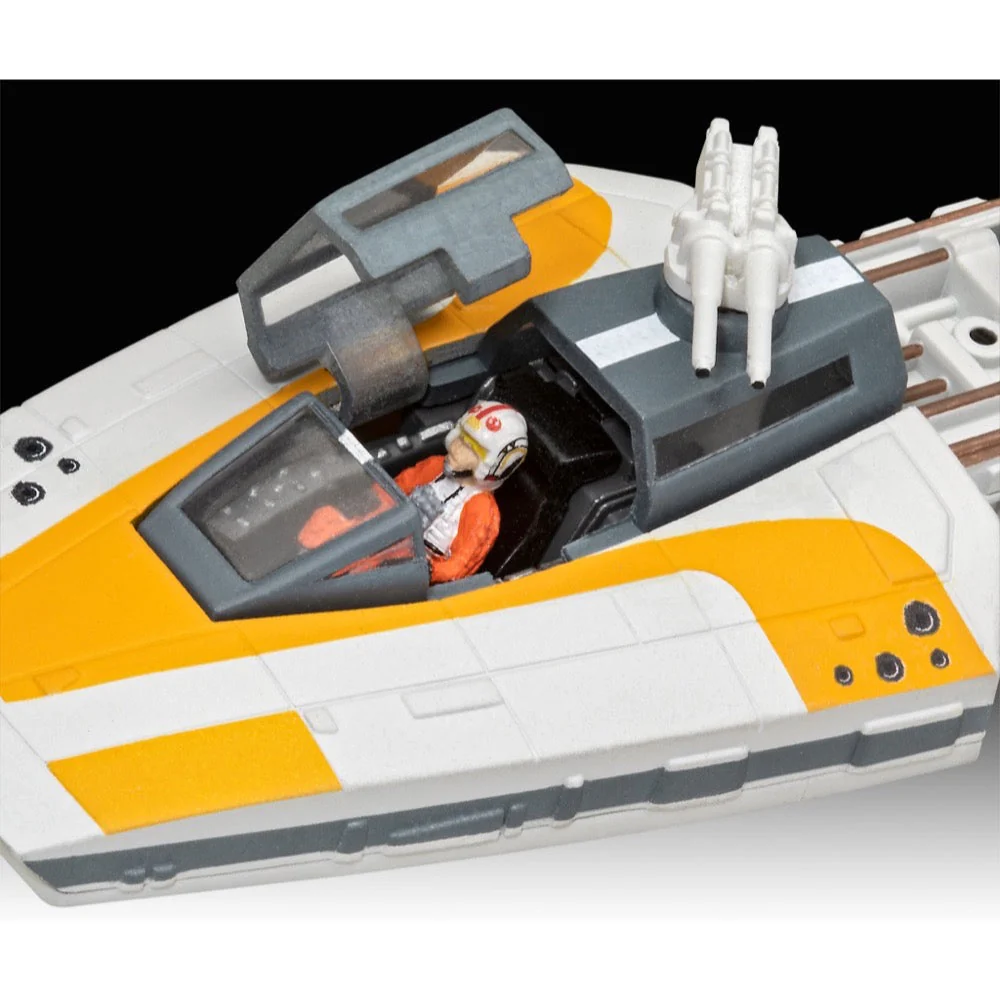 Revell 05658 1/72 Star Wars Return of The Jedi Y-Wing Fighter 40 Years Gift Set - Image 4