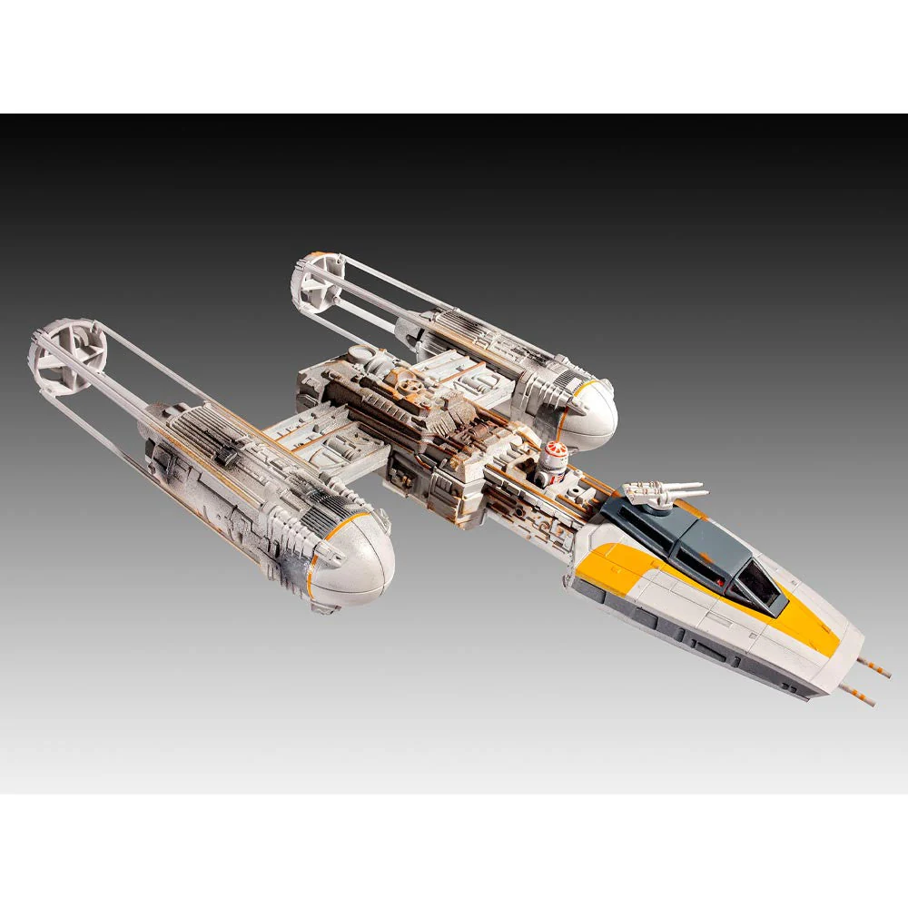 Revell 05658 1/72 Star Wars Return of The Jedi Y-Wing Fighter 40 Years Gift Set - Image 6