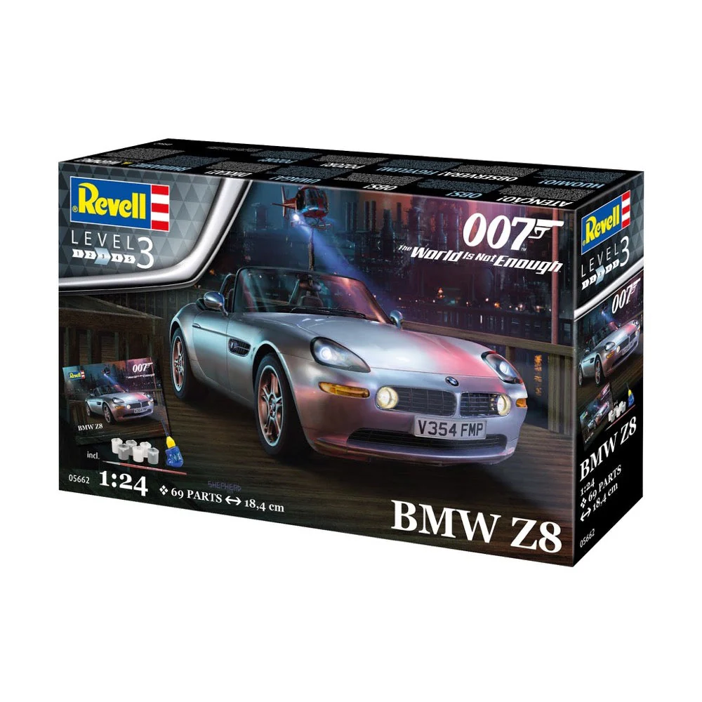 Revell 05662 1/24 James Bond BMW Z8 The World is not Enough - Image 7