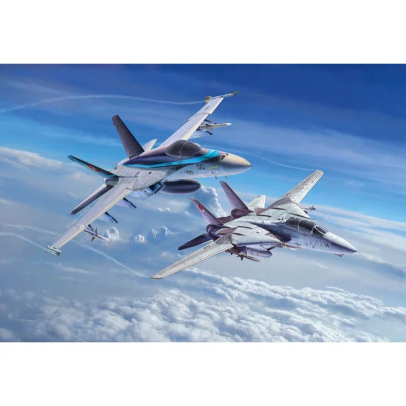 Revell 05677 1/72 Top Gun Movie 2 F-14A and F/A-18E Gift Set - Image 6