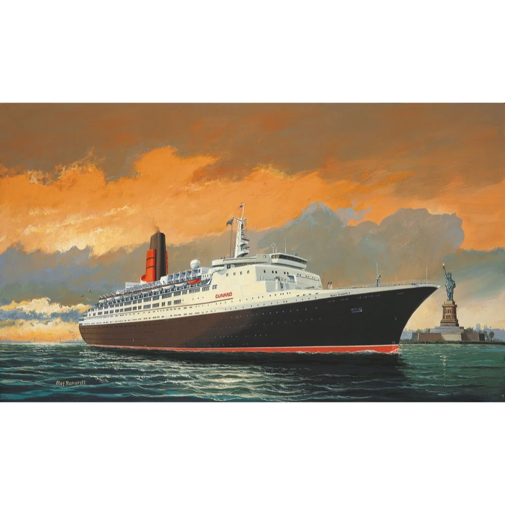 Revell 05806 1/1200 Queen Elizabeth Il - Image 7