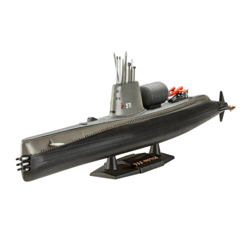 Revell 065184 1/350 U.S.S. Nautilus Model Set - Image 2