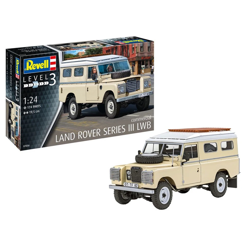 Revell 07056 1/24 Land Rover Series III LWB Commercial - Image 3