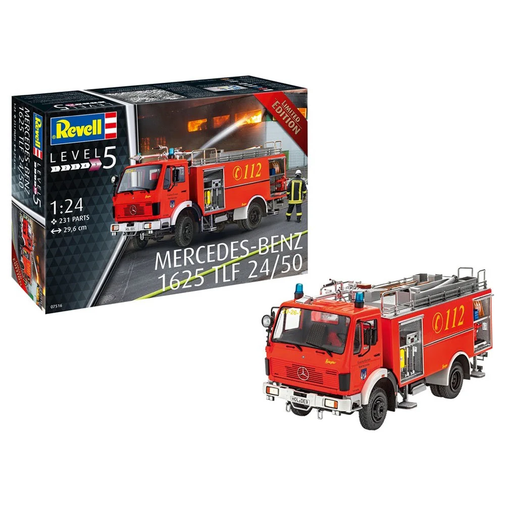 Revell 07516 1/24 Mercedes-Benz 1625 TLF 24/50 - Image 7