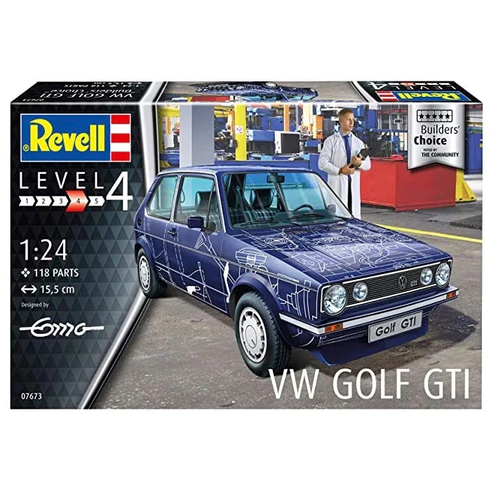 Revell 07673 1/24 VW Golf GTI Builders Choice