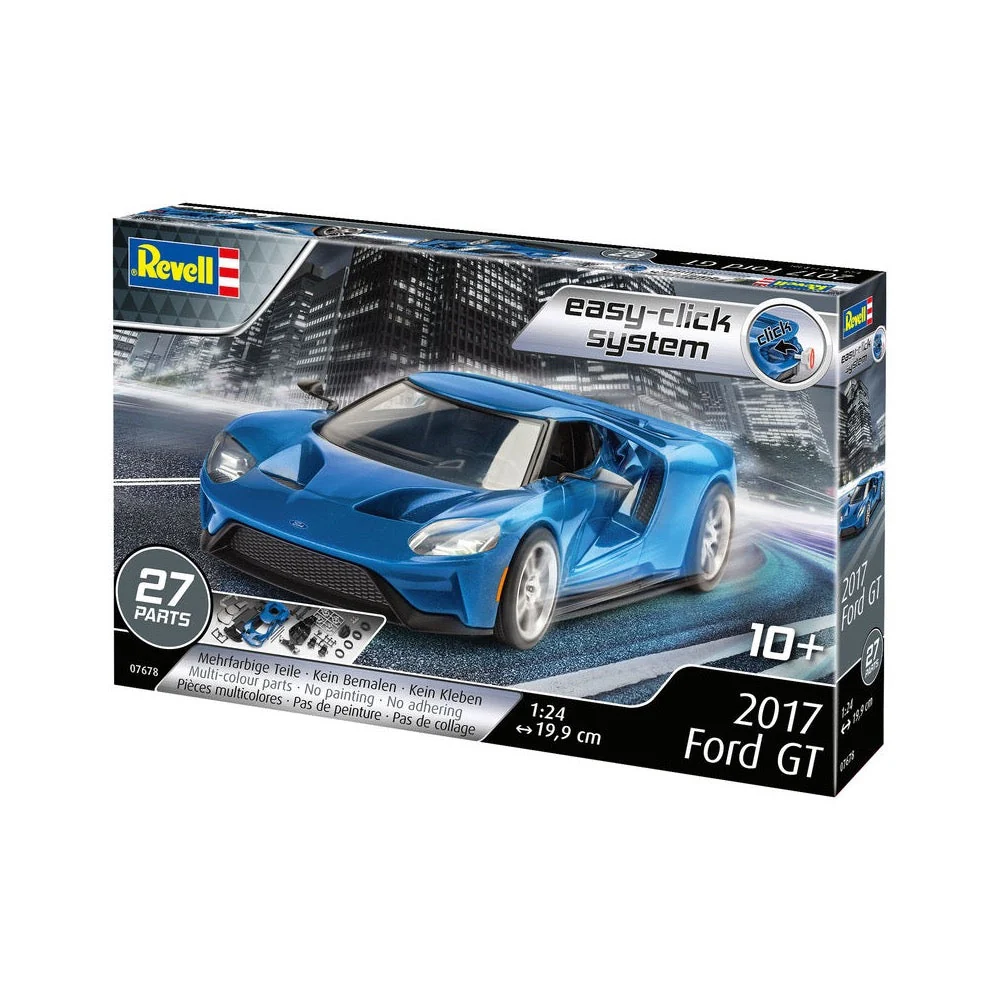 Revell 07678 1/24 2017 Ford GT Easy Click Final Stock - Image 4
