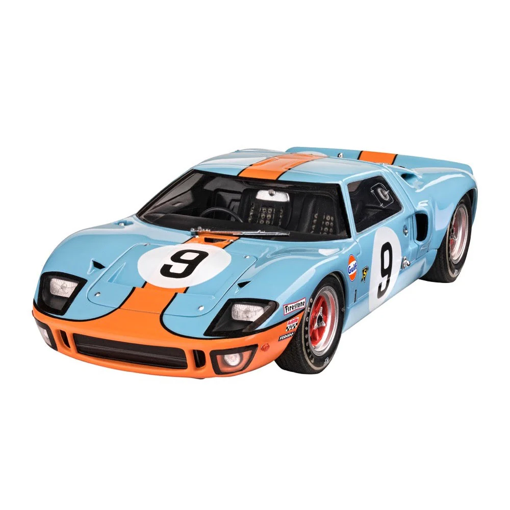 Revell 07696 1/24 Ford GT 40 Le Mans 1968 - Image 2