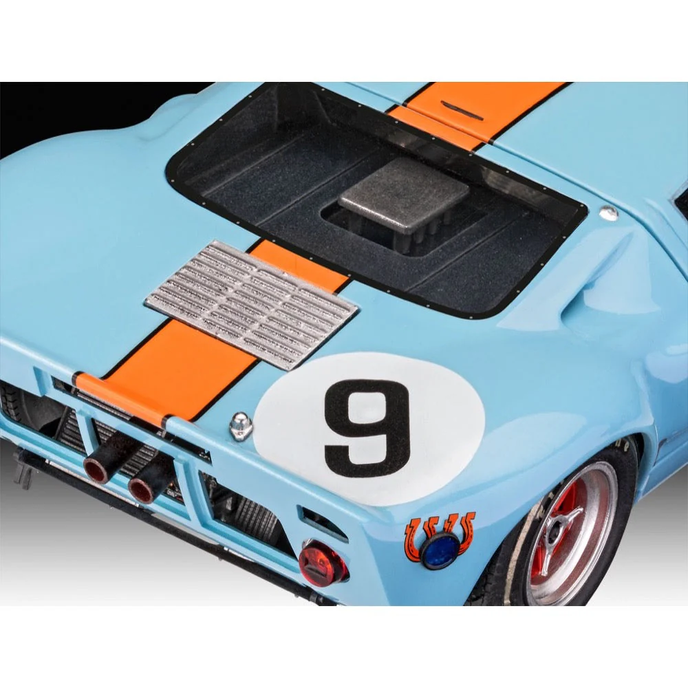 Revell 07696 1/24 Ford GT 40 Le Mans 1968 - Image 4
