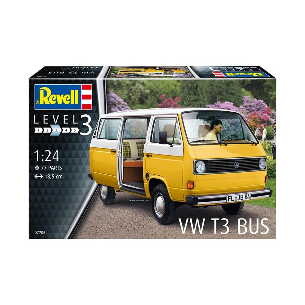 Revell 07706 1/24 Volkswagen VW T3 Bus