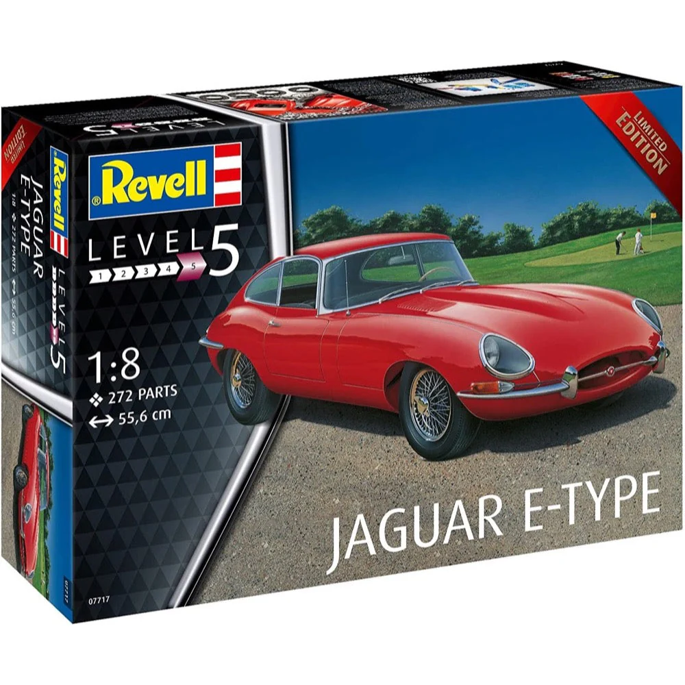 Revell 07717 1/8 Jaguar E-Type - Image 10