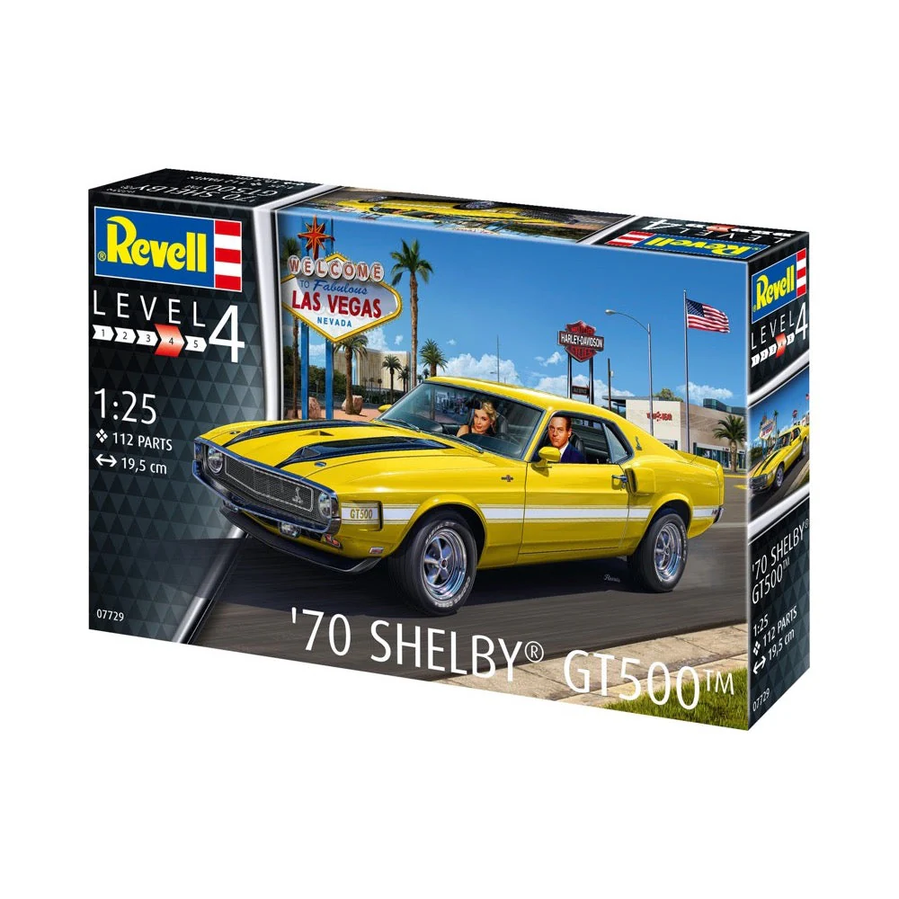Revell 07729 1/25 70 Shelby Mustang GT500 - Image 9