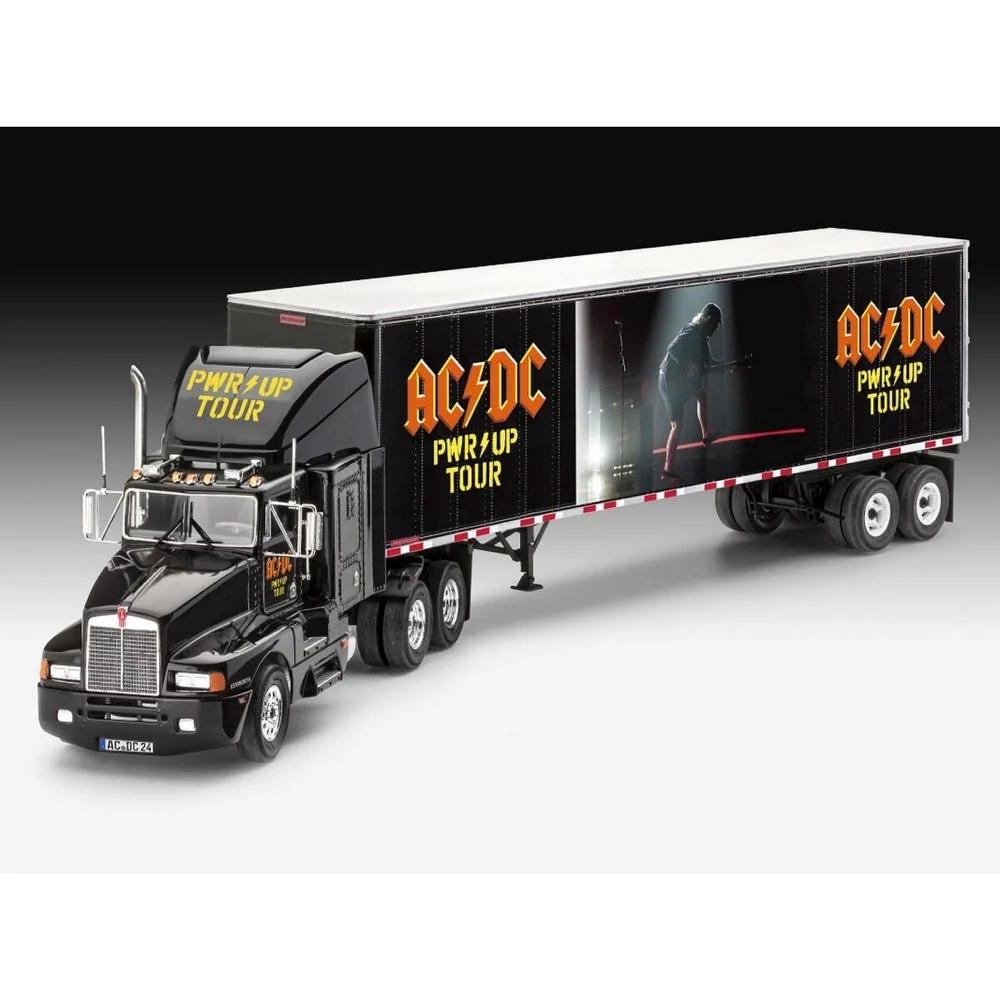 Revell 07731 1/32 Tour Truck & Trailer AC/DC Power Up Gift Set - Image 8