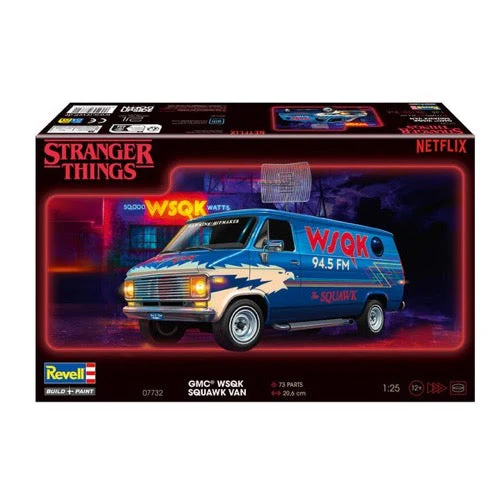 Revell 07732 1/25 Stranger Things Car - Image 10