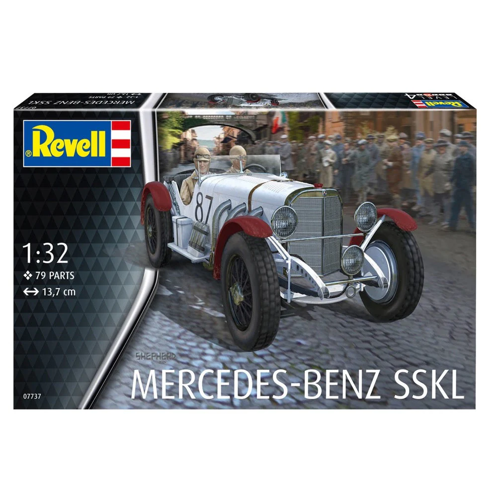Revell 07737 1/32 Mercedes-Benz SSKL - Image 8