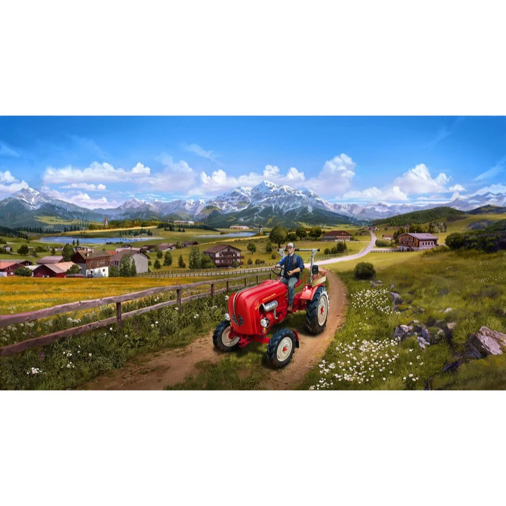 Revell 07823 1/24 Porsche Junior 108 Easy Click Farming Simulator Edition - Image 7