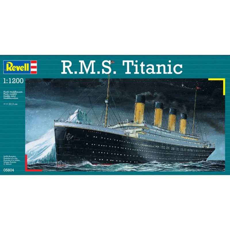 Revell 05804 1/1200 RMS Titanic - Image 3