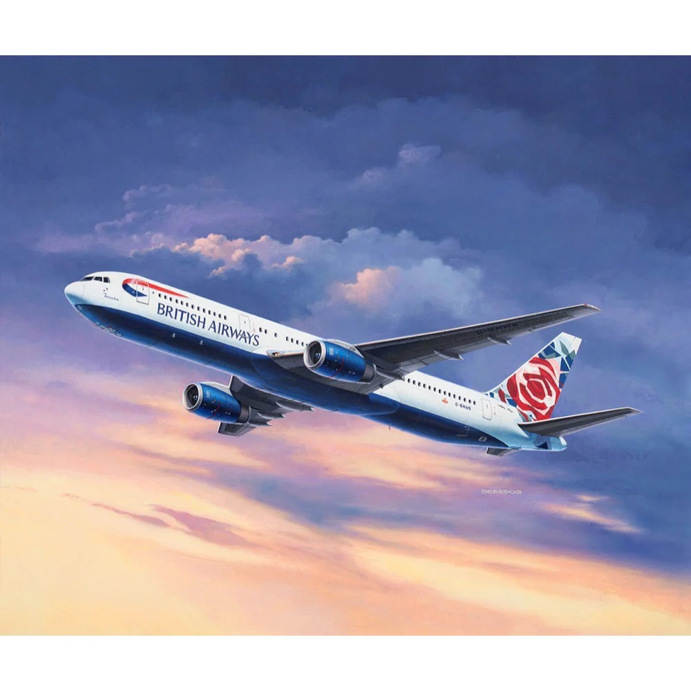 Revell 03862 1/144 Boeing 767-300ER - Image 7