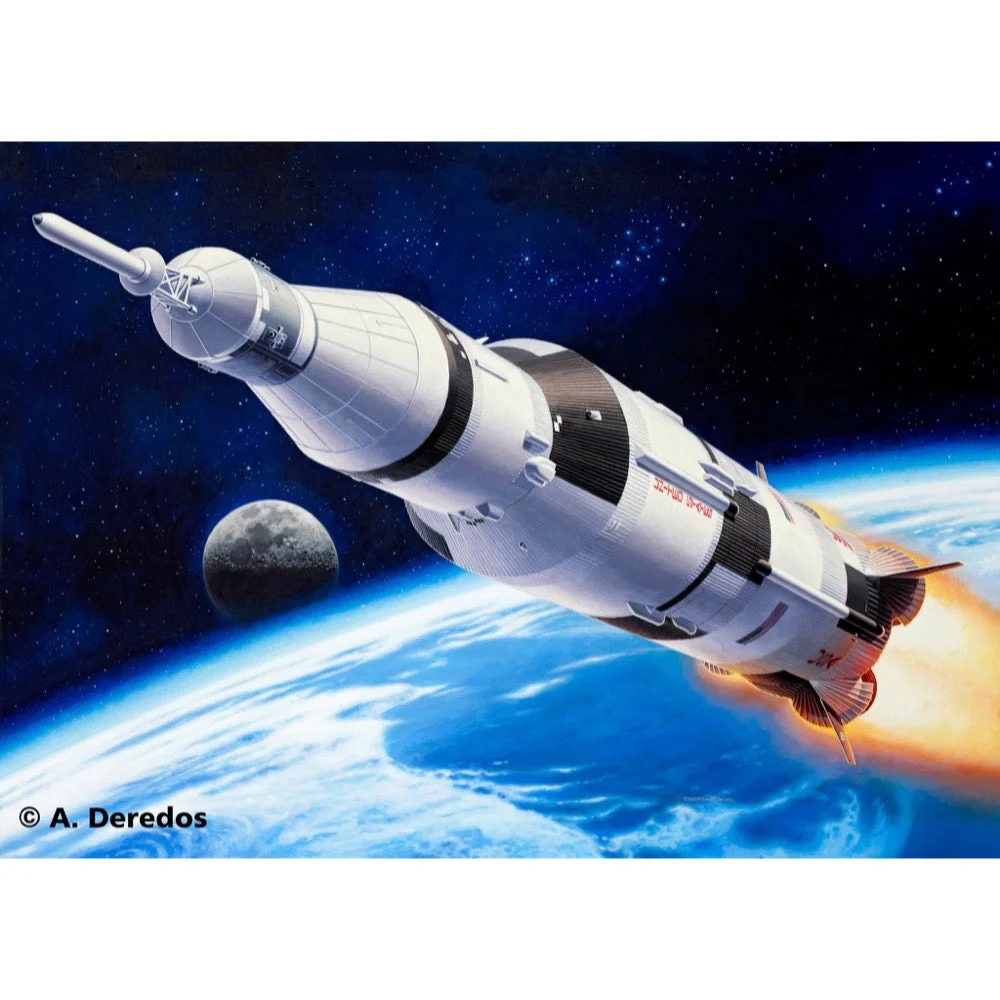 Revell 04909 1/144 Saturn V - Image 7