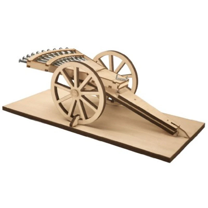 Revell 00510 1/16 Da Vinci Multiple Barrel Gun*** Final Stock - Image 2