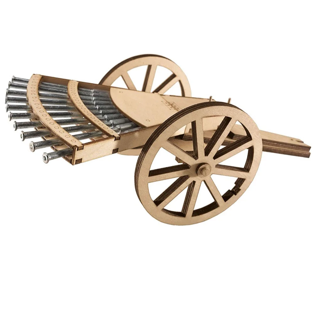 Revell 00510 1/16 Da Vinci Multiple Barrel Gun*** Final Stock - Image 3
