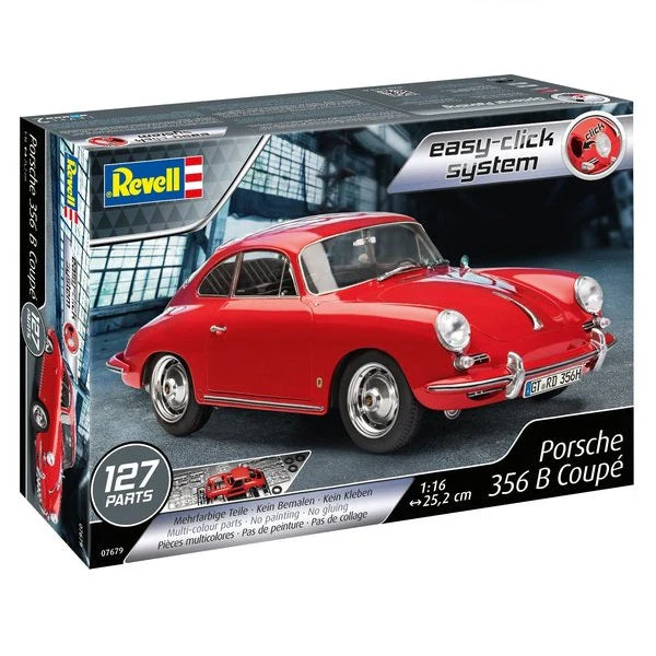 Revell 07679 1/16 Porsche 356 Coupe Easy Click - Image 13