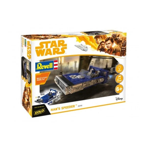 Revell 06769 1/164 Build & Play Hans Speeder Star Wars With Light And Sound - Image 3
