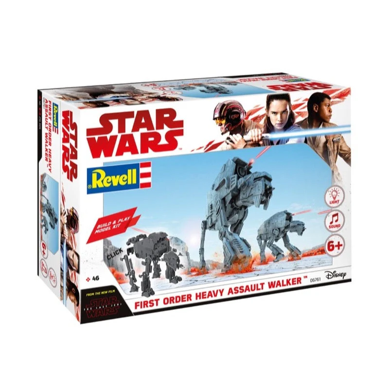Revell 06761 1/164 Star Wars Build & Play First Order Heavy Assault Walker - Image 4