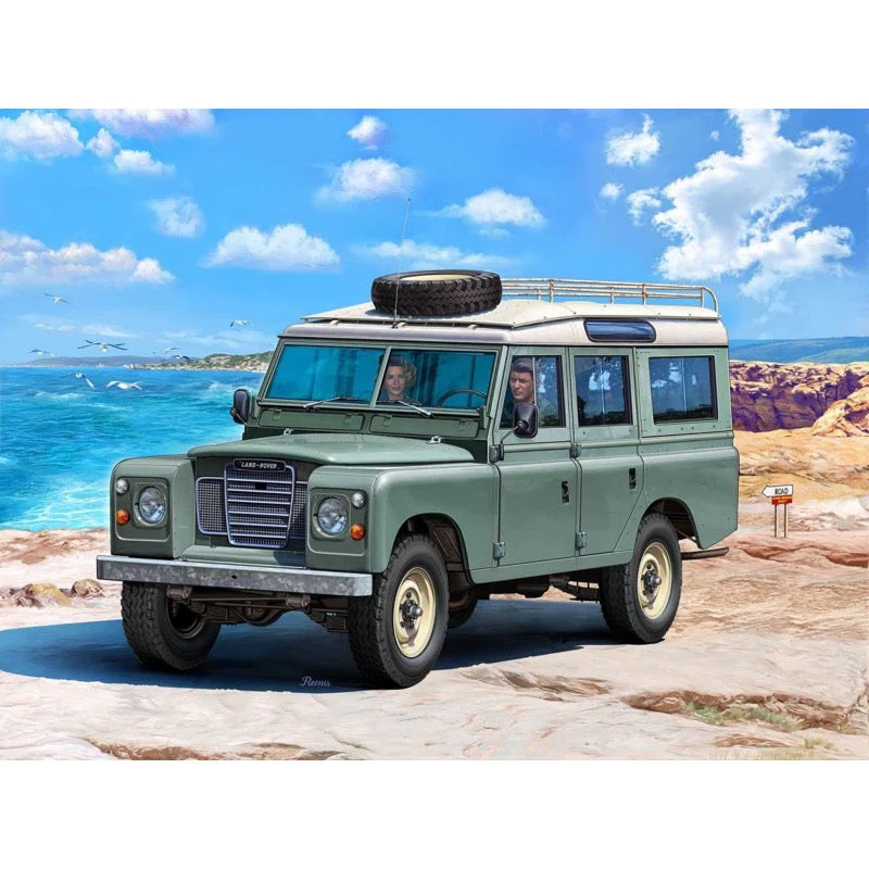 Revell 67047 1/24 Land Rover Series III Starter Set - Image 3
