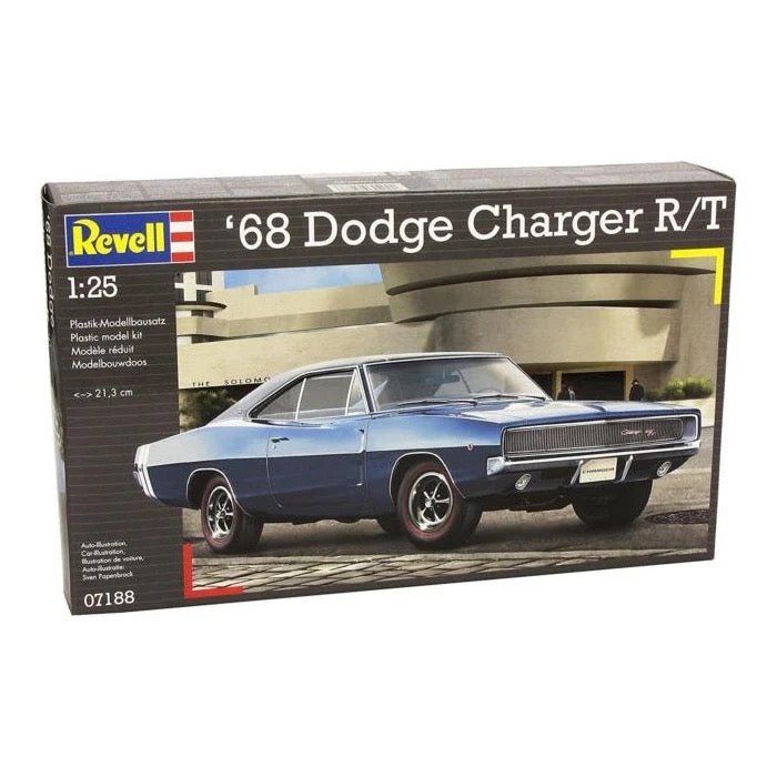 Revell 07188 1/25 1968 Dodge Charger (2in1) - Image 2