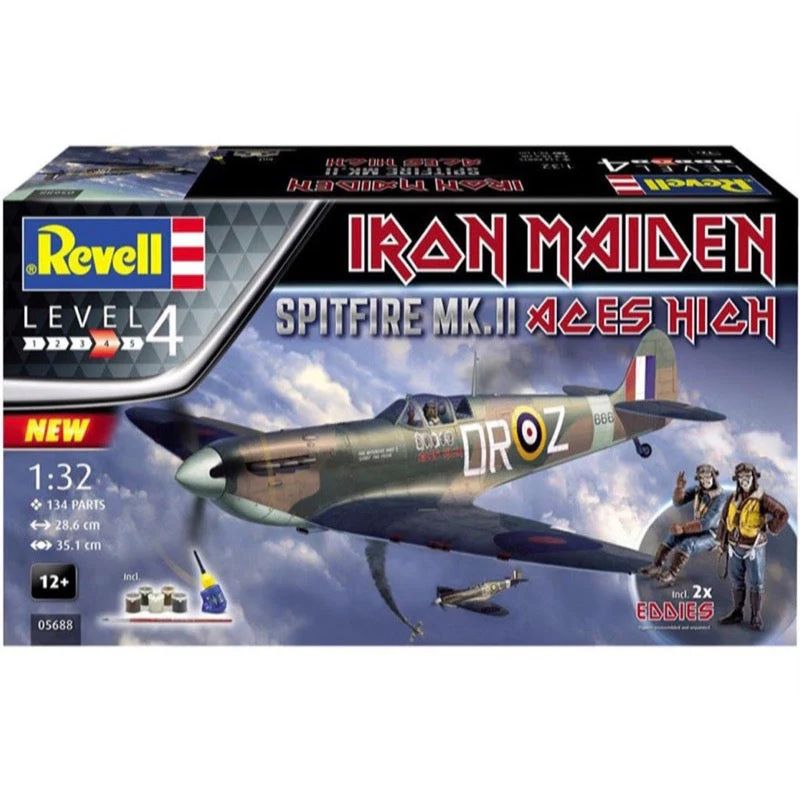 Revell 05688 1/32 Supermarine Spitfire Mk.II Iron Maiden Gift Set - Image 10