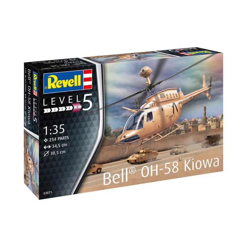 Revell 03871 1/35 Bell OH-58 Kiowa