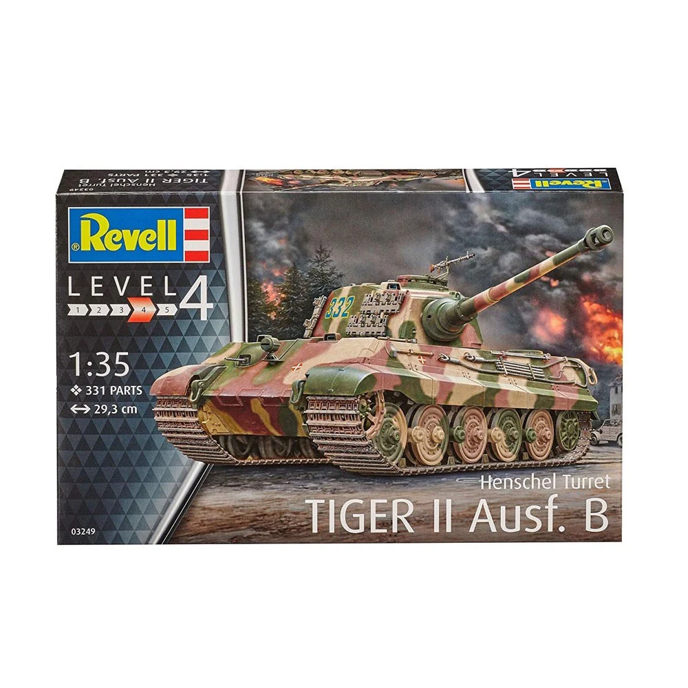 Revell 03249 1/35 Tiger II AUSF.B Henschel Turret - Image 5