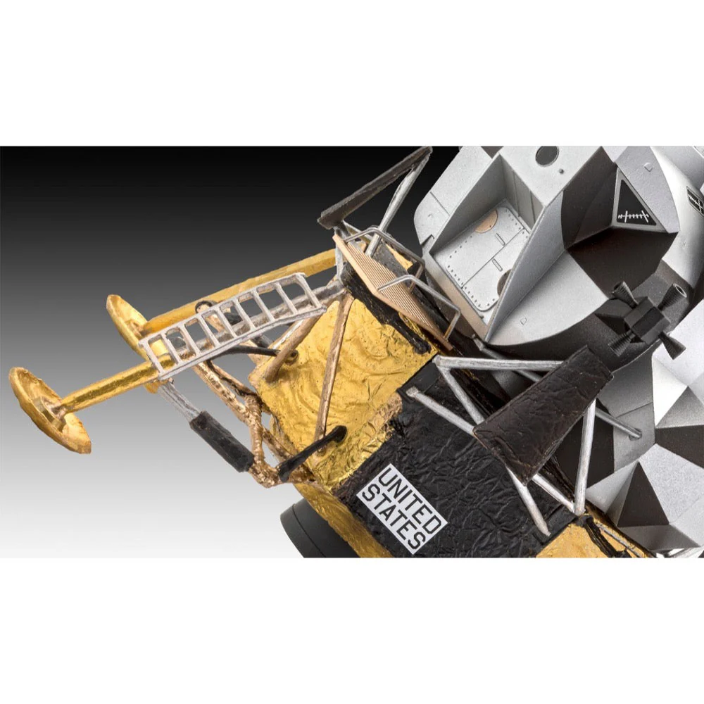 Revell 03701 1/48 Apollo 11 Lunar Module Eagle 50th Anniversary Moon Landing - Image 3