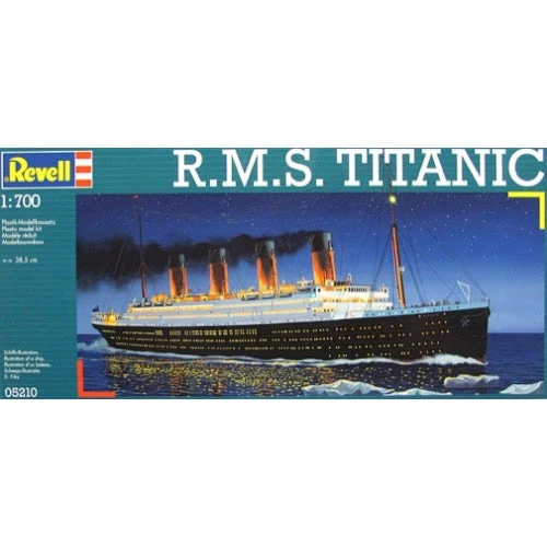 Revell 05210 1/700 R.M.S Titanic - Image 8