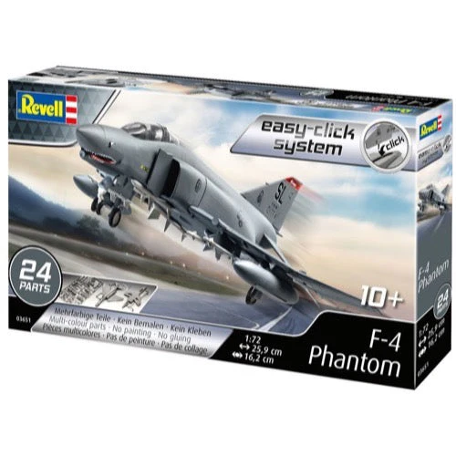 Revell 03651 1/72 McDonnell F-4E Phantom II Easy-Click - Image 2
