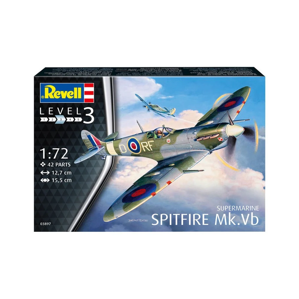 Revell 03897 1/72 Spitfire Mk. Vb - Image 2