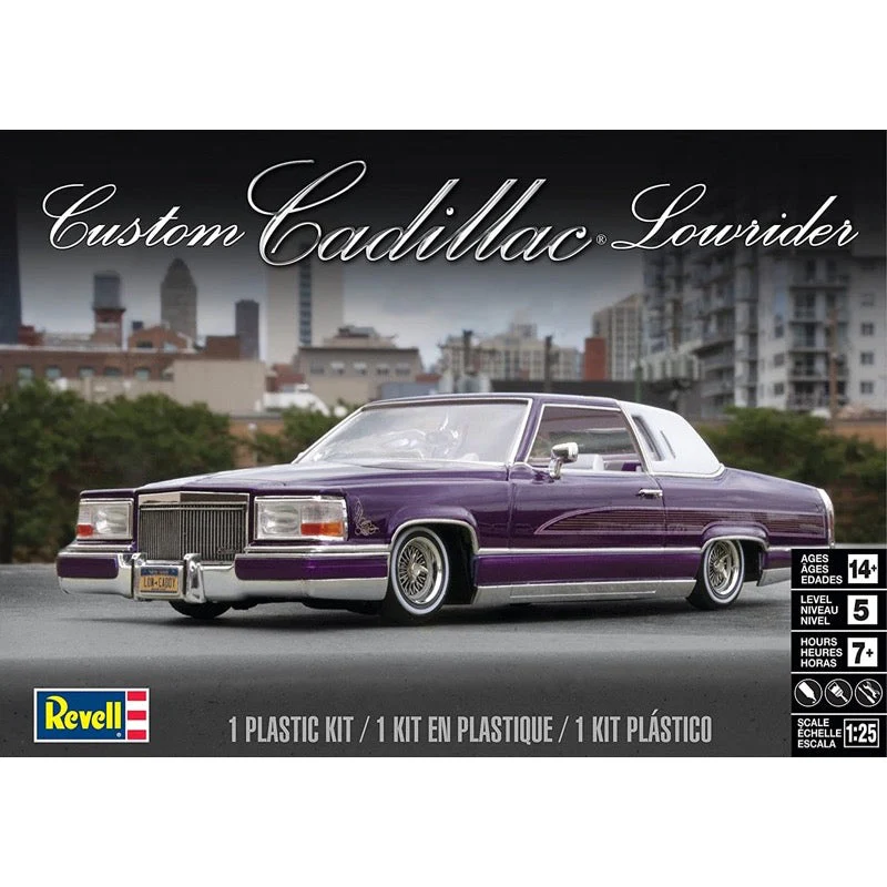 Revell 14438 1/25 Custom Cadillac Lowrider - Image 8